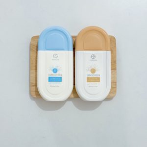 ضد آفتاب کرم پودری و بی رنگ استلین بزرگ و کوچیک