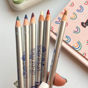 رژ مدادی و سرمه مدادی بارین قابل تراش سفید زرشکی ابی سبز سفید قهوه ای